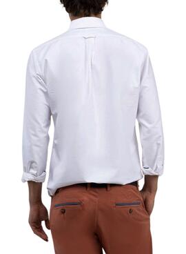 Camisa El Ganso Oxford blanco para hombre