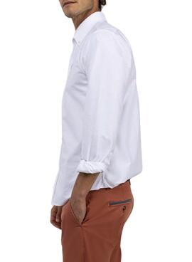 Camisa El Ganso Oxford blanco para hombre