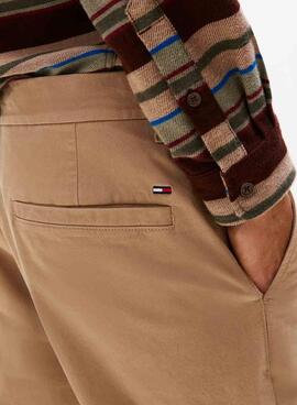Pantalón Tommy Jeans Austin camel para hombre
