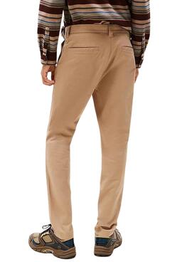Pantalón Tommy Jeans Austin camel para hombre