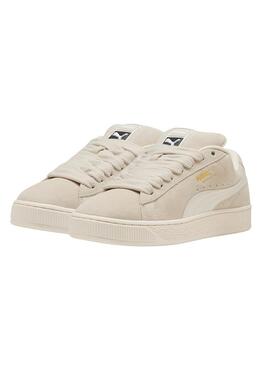 Zapatillas Puma Suede XL beige para mujer