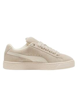 Zapatillas Puma Suede XL beige para mujer