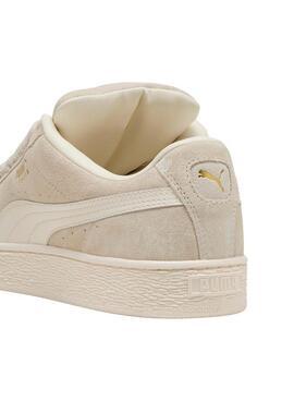 Zapatillas Puma Suede XL beige para mujer
