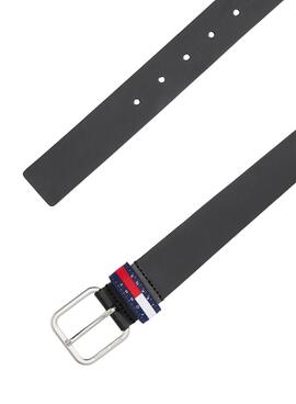 Cinturón Tommy Jeans Ryan negro para hombre
