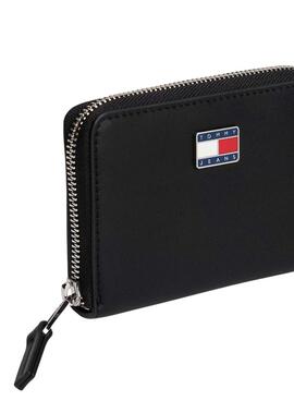 Cartera Tommy Jeans Cool negro para mujer
