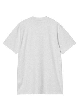 Camiseta Carhartt Script gris para hombre
