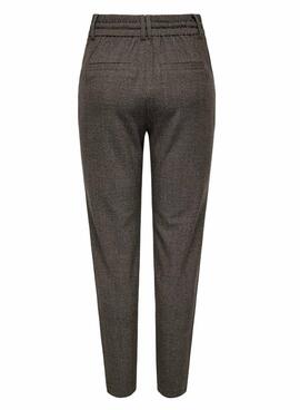 Pantalón Only Poptrash marrón para Mujer