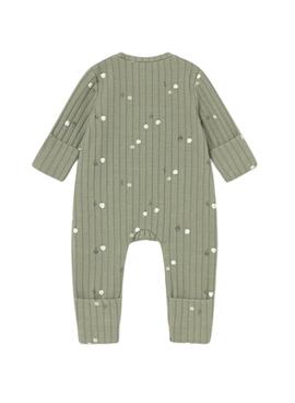 Pijama Mayoral largo pie convertible verde bebé