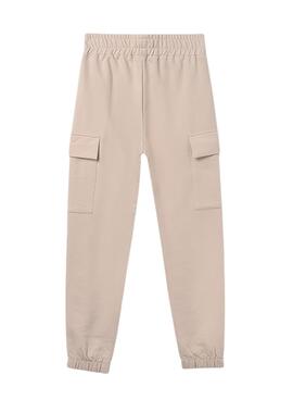 Pantalón Mayoral largo jogger cargo   Arena