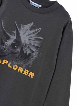 Camiseta Mayoral explorer gris para niño