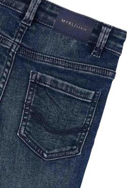 Pantalón vaquero mayoral soft Blue Black niño