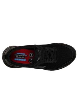 Zapatillas Skechers Squad antideslizantes negro para mujer