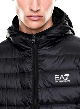 Cazadora Emporio Armani EA7 acolchada negro para hombre
