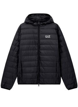 Cazadora Emporio Armani EA7 acolchada negro para hombre