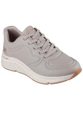 Zapatillas Skechers Arch Bobs gris para mujer