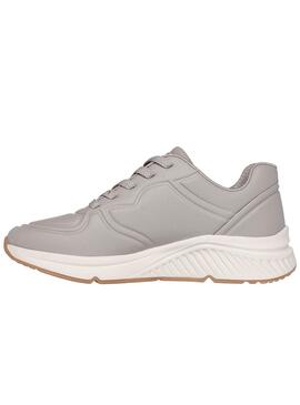 Zapatillas Skechers Arch Bobs gris para mujer