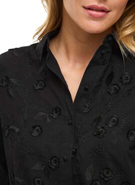 Camisa Vila Visimone negro para mujer