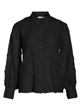 Camisa Vila Visimone negro para mujer