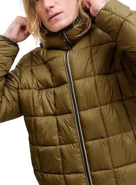 Cazadora Jack and Jones Brook reversible verde para hombre