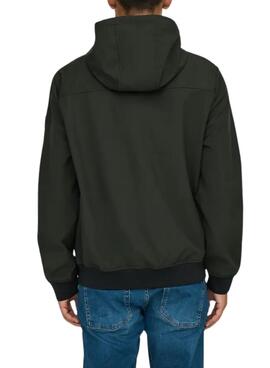 Cazadora Only and Sons Bowie negro para hombre