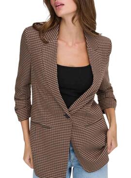 Blazer Only Lettie marrón para mujer