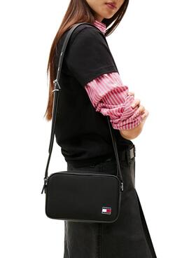 Bolso Tommy Jeans Cool Camera negro para mujer