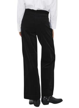 Pantalón Only Madison pana negro para mujer