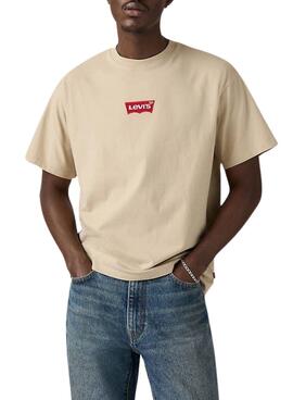Camiseta Levis Vintage beige para hombre