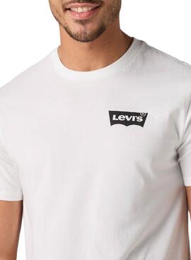 Camiseta Levis Graphic blanco para hombre