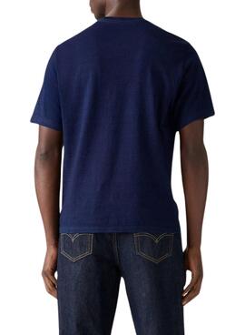 Camiseta Levis Archive azul para hombre
