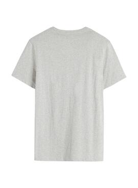 Pack camisetas Levis blanca y gris para hombre