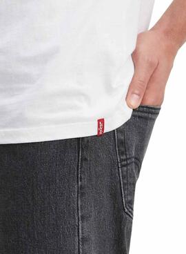 Pack camisetas Levis blanca y gris para hombre