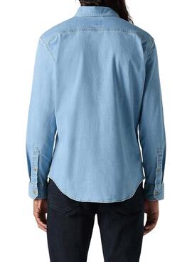 Camisa Levis Battery denim para hombre