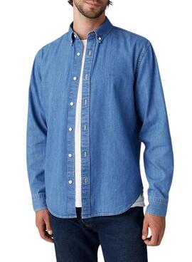 Camisa Levis Authentic Button denim para hombre