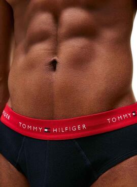 Pack Slip Tommy Hilfiger azul marino para hombre