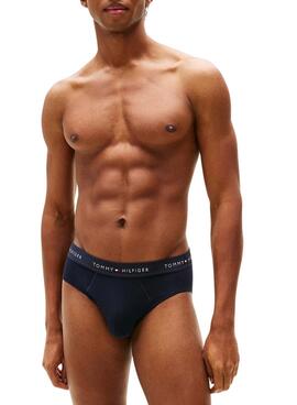Pack Slip Tommy Hilfiger azul marino para hombre