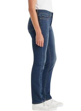 Pantalón vaquero Levis 314 denim para mujer