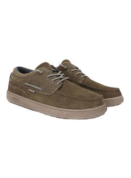 Zapatos Walkin Pitas Dakota verde para hombre