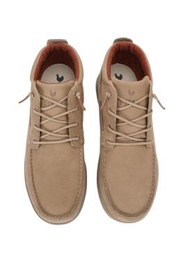 Botines Walkin Pitas Timor beige para hombre