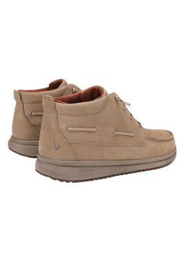 Botines Walkin Pitas Timor beige para hombre