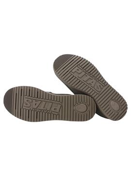 Zapatos Walkin Pitas Texas gris para hombre