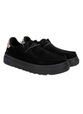 Zapatos Walkin Pitas Lyon negro para mujer