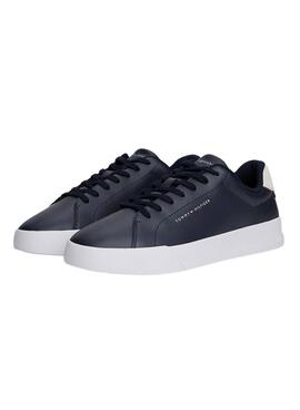 Zapatillas Tommy Hilfiger Court azul marino para hombre