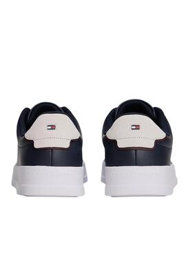 Zapatillas Tommy Hilfiger Court azul marino para hombre