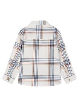 Camisa Mayoral cuadro ancho para niño