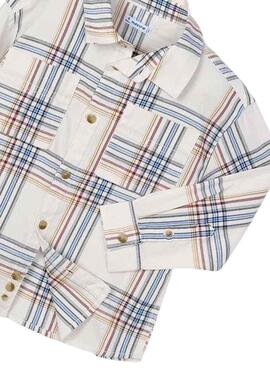 Camisa Mayoral cuadro ancho para niño