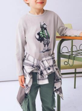 Camiseta Mayoral interactiva para niño