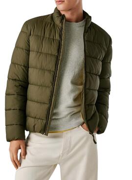 Cazadora Pepe Jeans acolchada verde para hombre