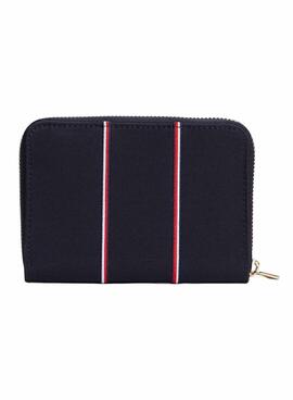 Cartera Tommy Hilfiger Icon Corporative marino para mujer