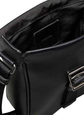 Bolso Calvin Klein Reporter Cargo con solapa negro para hombre